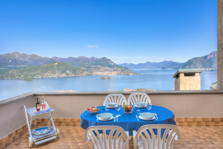 Lake view, Lake Maggiore View Terrace Over The Borromean Islands, Verbano-Cusio-Ossola