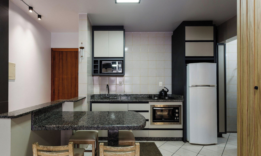 Private kitchen 4, Comfortable Ap 80m Praia dos Ingleses Amc0202, Florianopolis