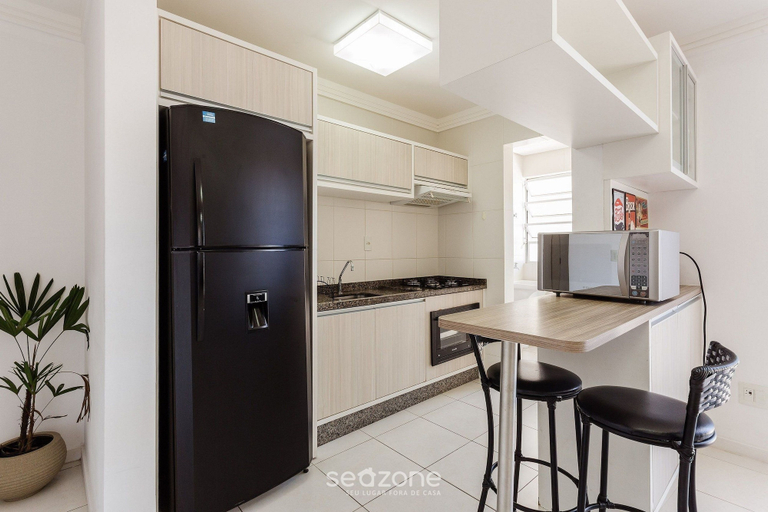 Private kitchen, Penthouse With Sea View 240m From the Beach Cac025, Florianopolis