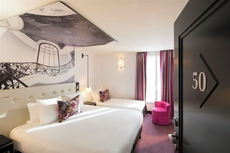 Bedroom 2, Hôtel Gustave, Paris