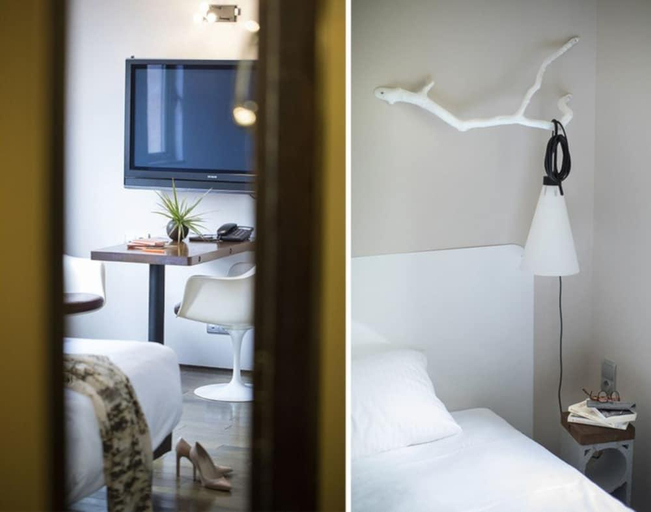 Bedroom 3, L'Ermitage Hotel Cuisine-A-Manger, Rhône