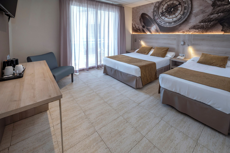 Bedroom 3, Hotel GHT Marítim, Barcelona