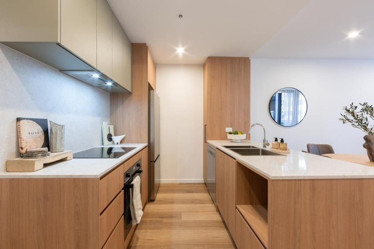 Private kitchen 4, Canopy Collective Serviced Apartments, Canberra