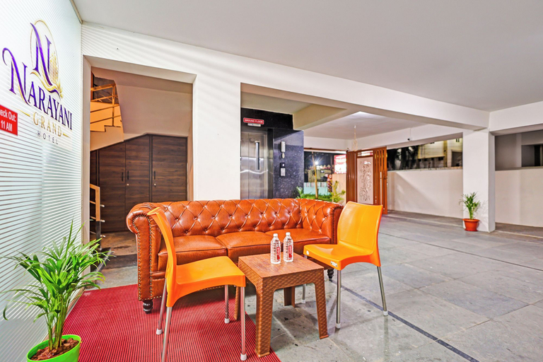 Living area 5, FabHotel Narayani Grand, Krishna