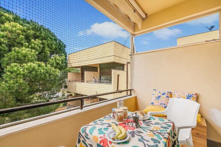 Balcony, Casetta Azzurra Flat With Parking in Capalbio, Grosseto