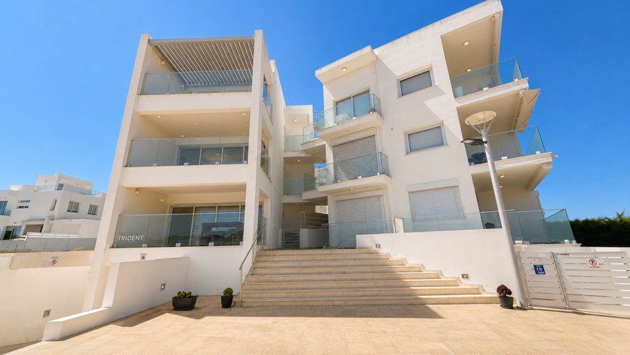 Exterior, Trident Luxury Beach Apt by TrulyCyprus