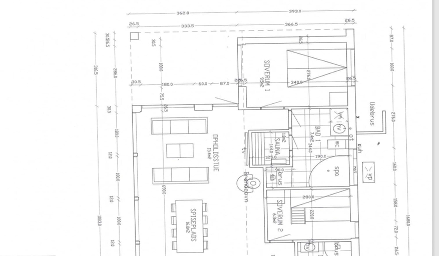 Floor plan 4, 5 Star Holiday Home in Romo, Tønder