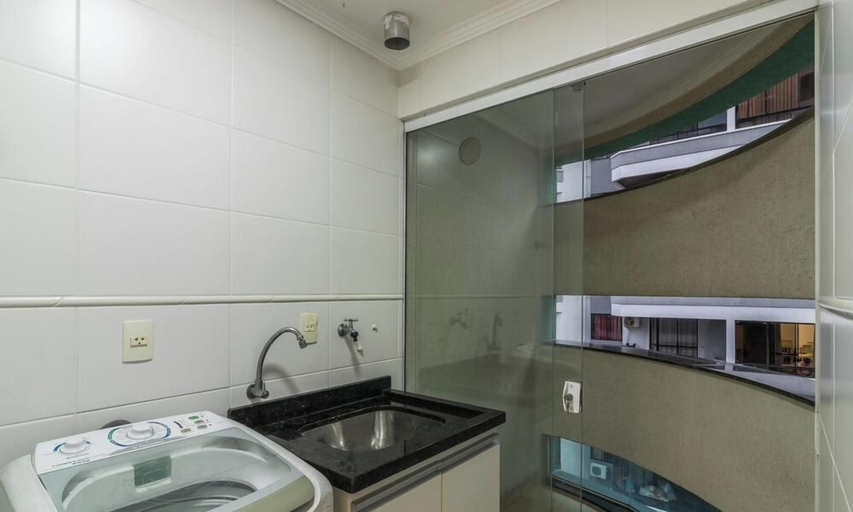 Bathroom, Apt w/ BBQ 350m From the Beach Apv0202, Itapema