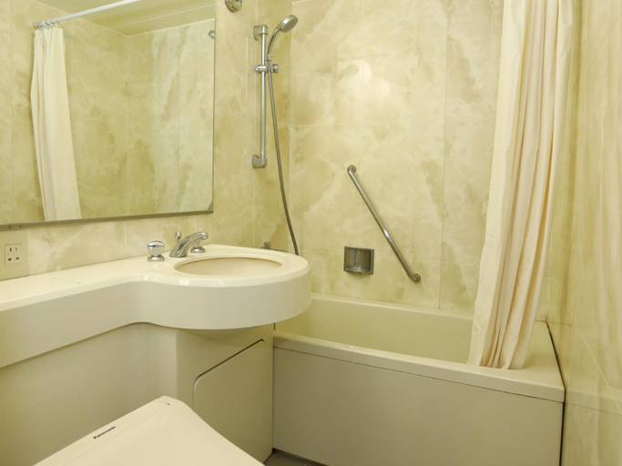 Bathroom, Shirakabako View Hotel, Nagawa