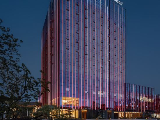 Hotel Exterior 5, Howard Johnson Goutou Plaza Zigong, Zigong