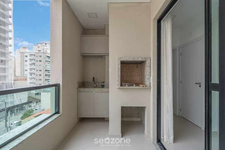 Interior 5, Apt w/ Balcony & Bbq, 650m to Beach Rgo0502, Itapema