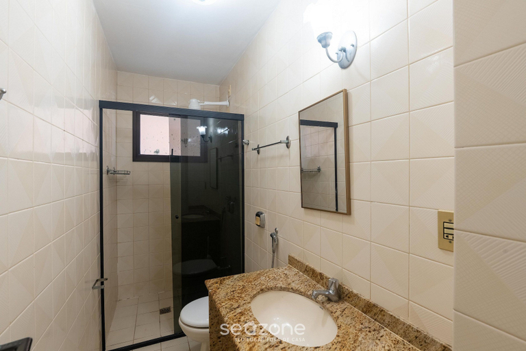 Bathroom, Apts in a Condominium 130m fr/ Morro Beach - Gfts, Guarapari