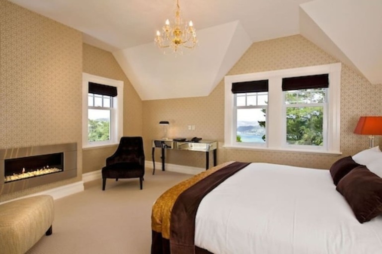 Bedroom 2, Camp Estate at Larnach Castle, Dunedin