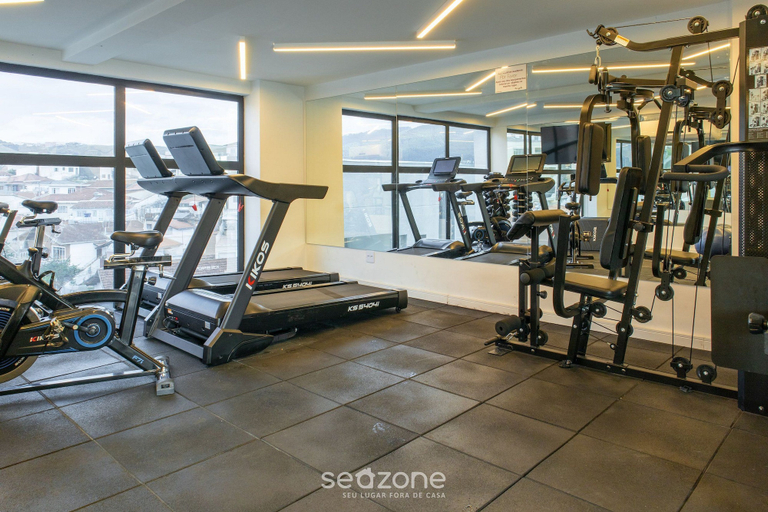 Fitness facility 5, Your Complete Stay With Pool and gym in Pocos de Caldas - NGO, Poços de Caldas