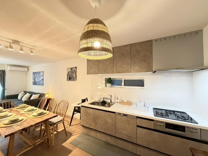 Private kitchen 2, NIKYO Money Home Private Villa OSAKA, Osaka