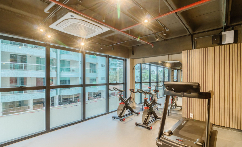 Fitness facility 5, Sua estadia exclusiva a poucos passos do Mar em Meia Praia - FFS, Itapema