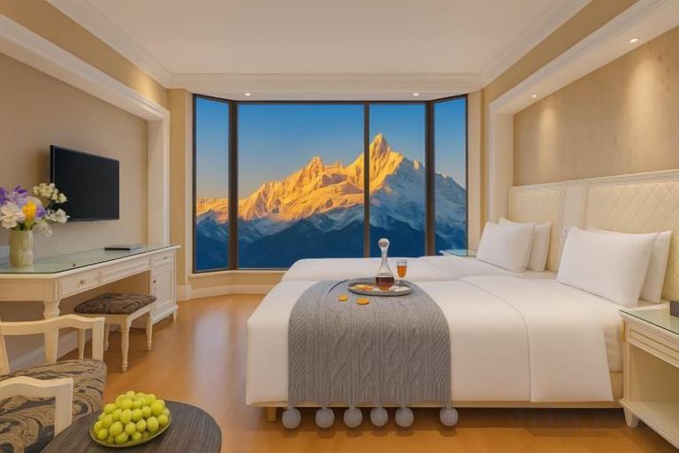 Bedroom, Yiju Haoting Hotel, Dêqên Tibetan