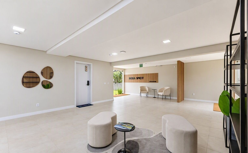 Lobby, Studio in Center of Rosa, Rooftop w/ Pool Rso0012, Imbituba