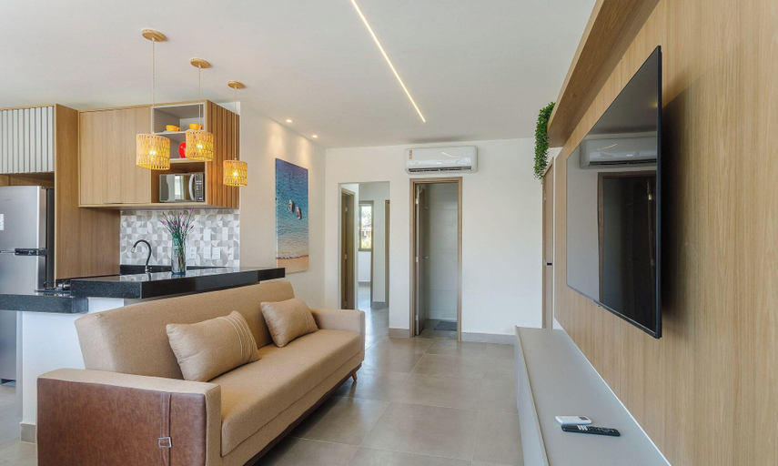 Living area, Apt in Condo w/ Pool 350m From the Beach Bbc0108, Maraú