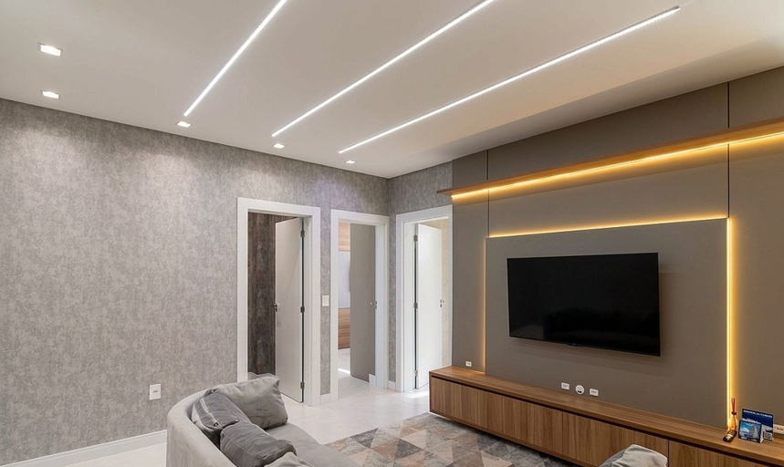 Living area, Apt With Barbecue, 90m From Pereque Beach Rih0902, Porto Belo