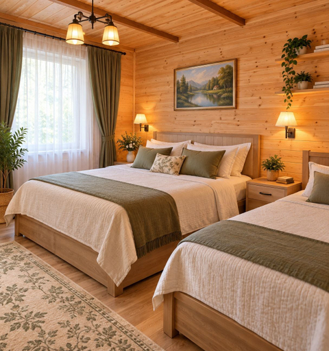 Bedroom 2, Family hotel Maia, Tsalka