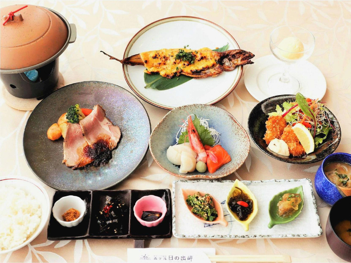 Food & Drinks 3, Ohotuku Onsen Hotel Hinodemisaki, Ōmu