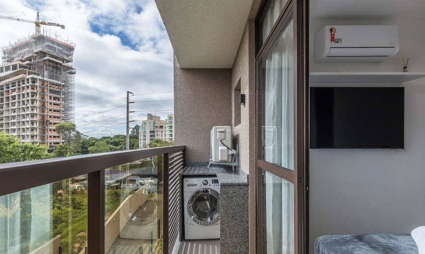 Interior 5, Studio in Condominium w/ Gym and Laundry Eco0304, Curitiba