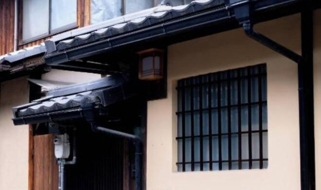 Exterior detail, Kyoya Nobuhiro Reisen, Kyoto