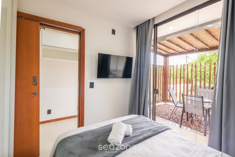 Room 3, 3-br apt in Condominium w Pool in Imbassai Svi0001, Mata de São João