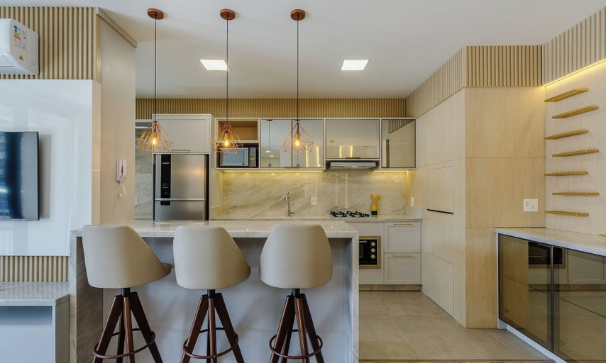 Private kitchen 3, Apt w/ Balcony in Gramado Downtown - Cbg0027, Gramado