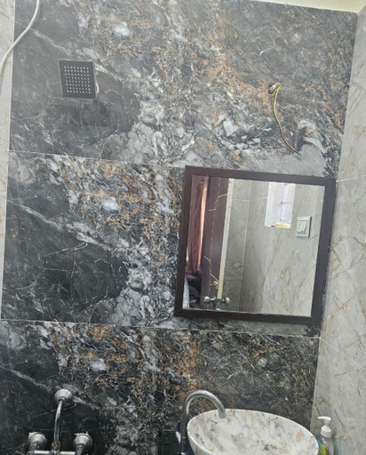 Bathroom 5, MM Beach House, Kancheepuram