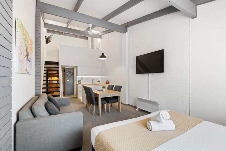 Bedroom 3, Alpine  Gables , Snowy River