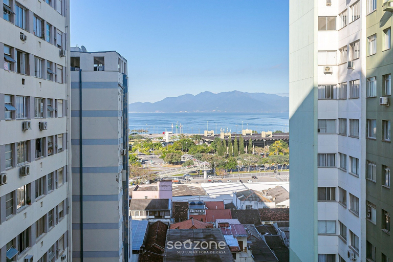 View from property, Beautiful Loft, Center w/ sea View, Floripa Vlr802, Florianopolis