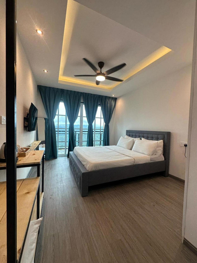 Bedroom 2, Bayu Senja Lodge, Ranau