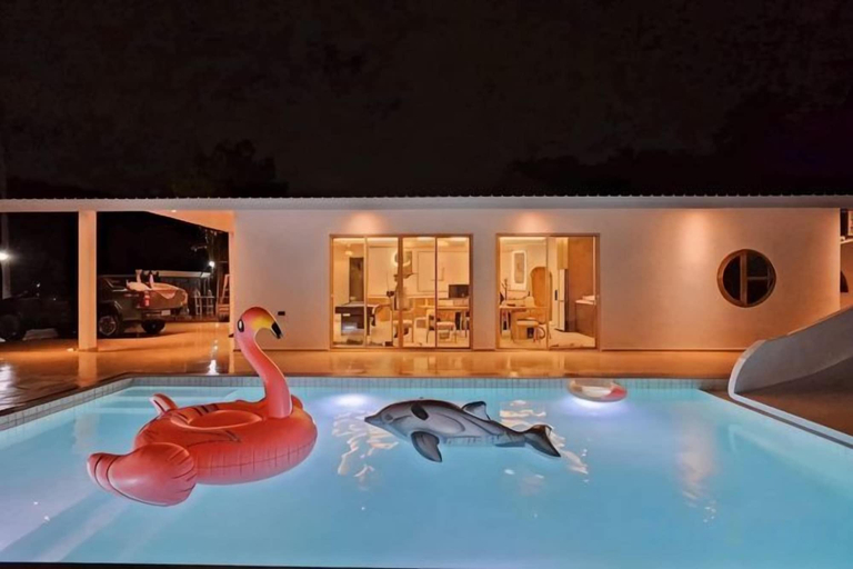 Pool 5, De Beach pool villa. New Villa 3 min walk from the beach 5 rooms, Pattaya