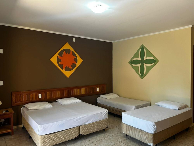 Bedroom, Hotel Pousada Brilho do Sol, Olímpia