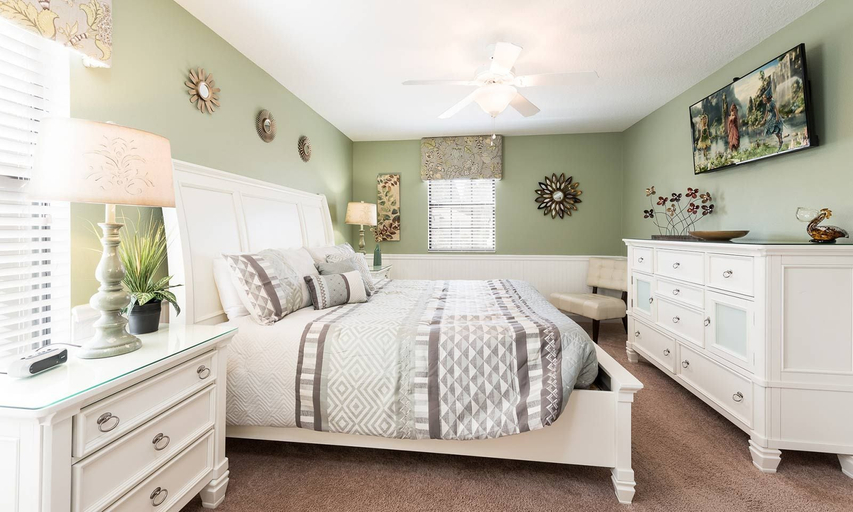 Room 3, 7BR Championsgate Pool, Spa & Loft Games, Osceola