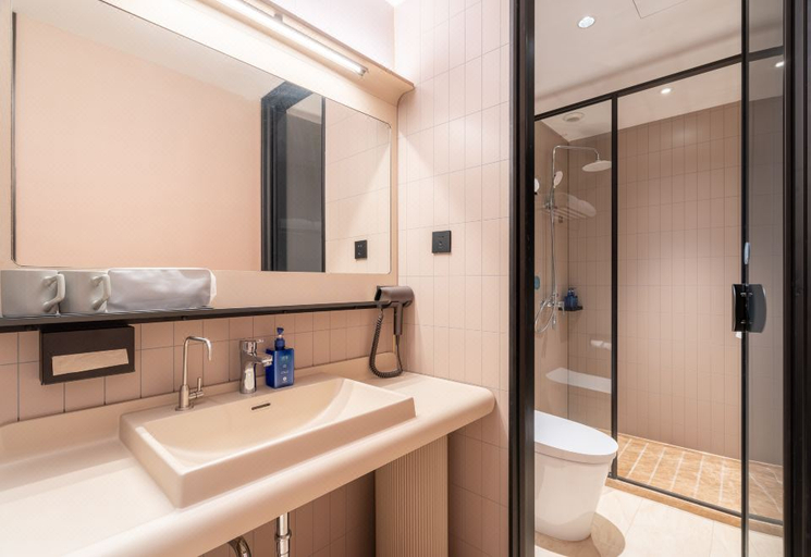 Bathroom 3, Hanting Hotel Rizhao Lanshan Ginza Shopping Mall, Rizhao