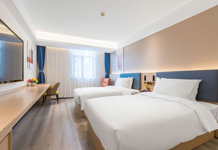 Bedroom 2, Starway Hotel Sihong Sizhou Wuyue Plaza, Suqian