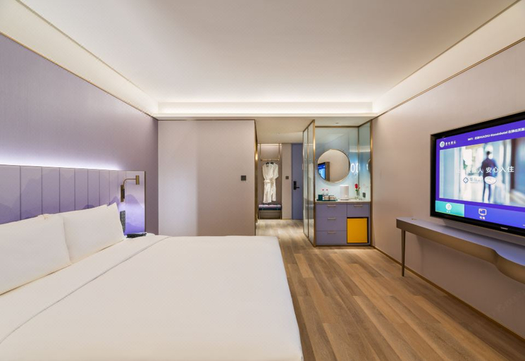 Bedroom 2, Manxin Hotel Zhengzhou East Railway Station, Zhengzhou