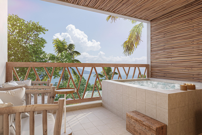 Outdoor spa tub, Casa Costa Ilhabela Collection by Hilton, Ilhabela