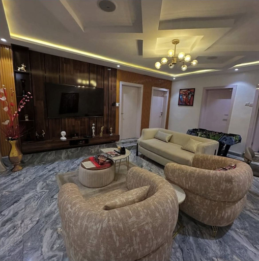 Living area 3, J-DAMS Apartments and Suites, Warri South