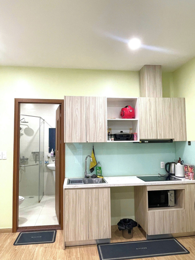 Private kitchen, Cami's Homestay, Lê Chân