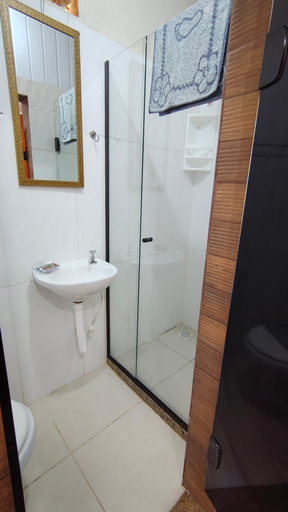 Bathroom, Hortensias da Serra Pousada, Nova Friburgo