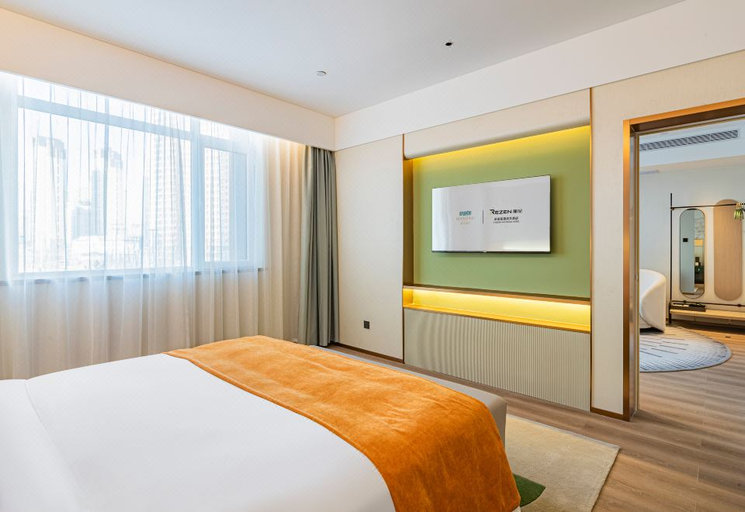 Bedroom 2, Manting Hotel Yantai Yangma Island, Yantai