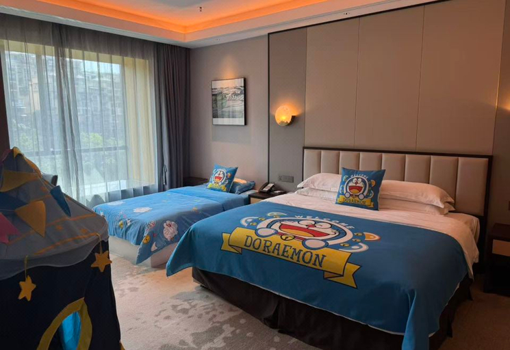 Bedroom 2, Galaxy Minyoun Chongqing Yunyang Hotel, Chongqing