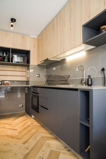 Private kitchen 3, Stylish Oasis 1BR in Providencia, Santiago