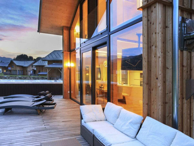 Terrace/patio 2, Cabin in Murau With Sauna and Terrace, Murau