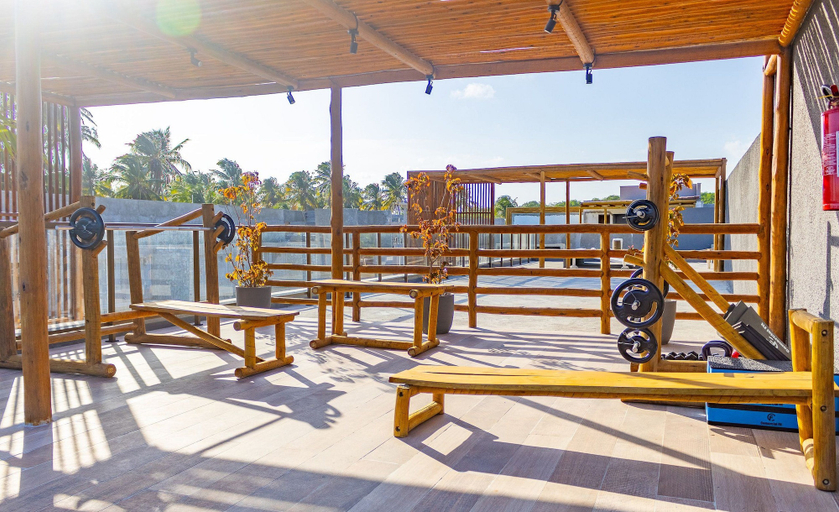 Terrace/patio 3, TMH - Essence Condominium in Porto de Pedras/al, Porto de Pedras