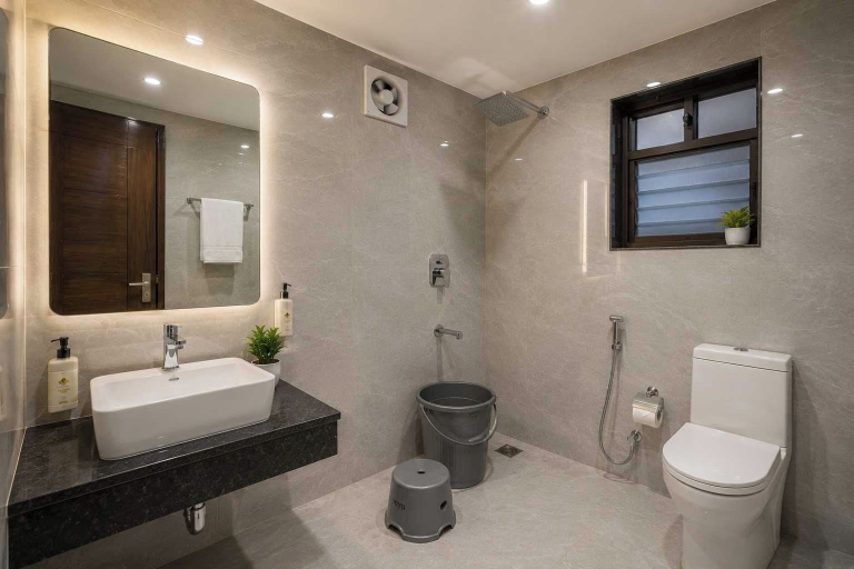 Bathroom 3, Palette Haritha Wellness Resort CheckIn, Ranga Reddy